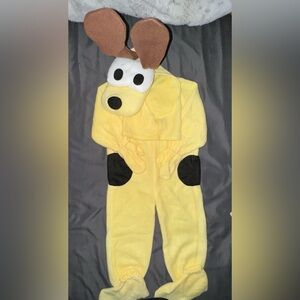 Halloween Odie(Garfield) toddler costume, 3 piece, EUC, size 18/24 months